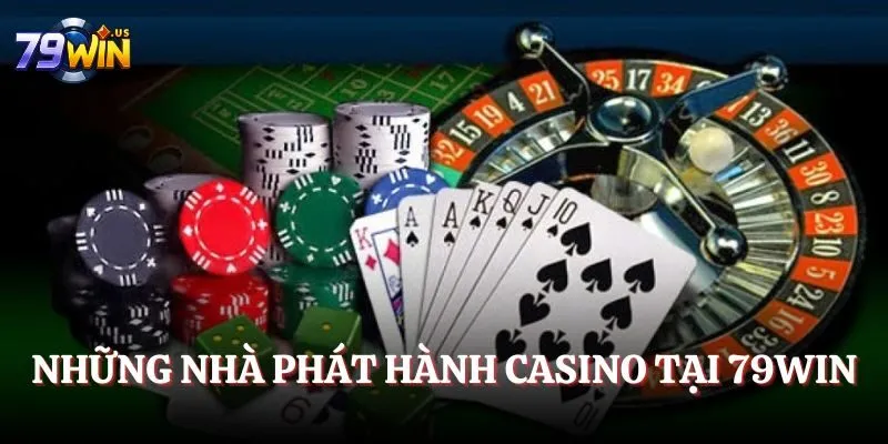 Casino 79WIN - Chinh Phục Top Game Xanh Chính Nổi Bật 2025 3 Những nhà phát hành casino tại 79WIN